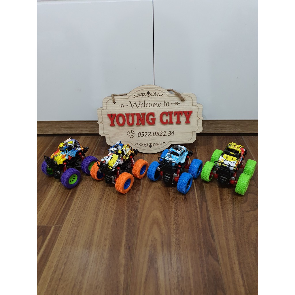 Xe ô tô xe địa hình đồ chơi quán tính bánh đà siêu bền cho bé hàng cao cấp Youngcityshop