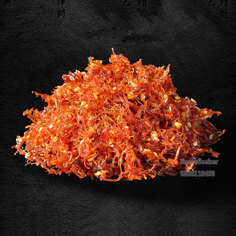 Bò khô xé sợi cay Trung Quốc- Đồ ăn vặt Trung Quốc- Khô bò xé cay- Thịt bò khô