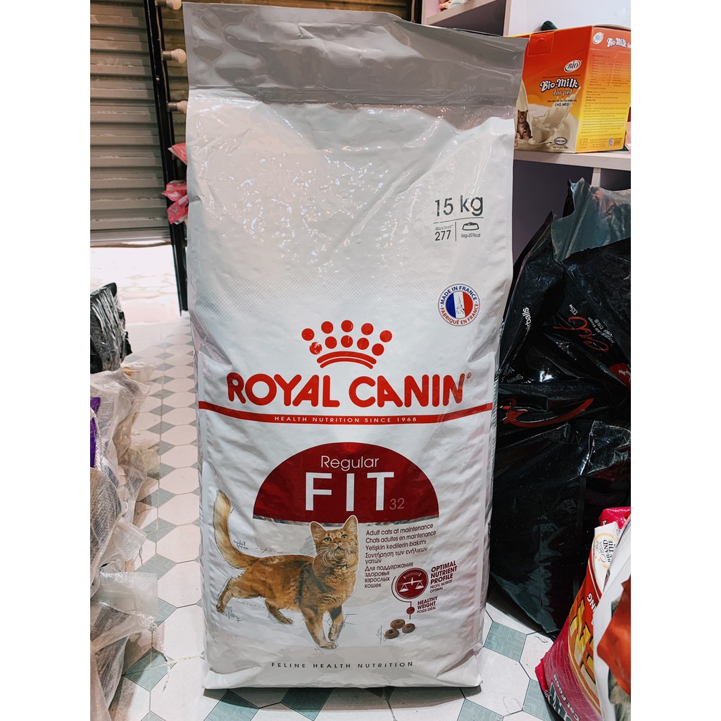 Thức ăn cho mèo trưởng thành Royal Canin Fit 32 túi zip bạc 1kg