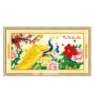 Tranh thêu 3d công 53420
