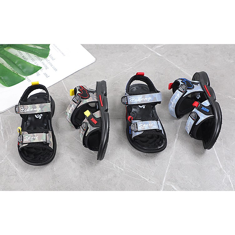 Sandal Phong Cách Quân Đội Cho Bé Trai Mới Nhất 2021 - D968