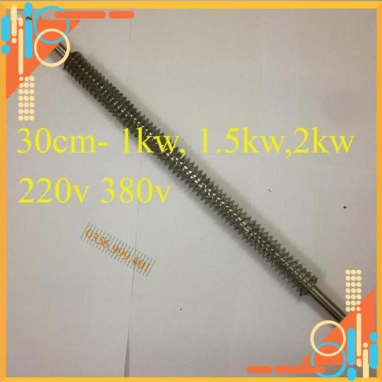 Điện trở sấy khô thanh thẳng chữ i 30cm,thanh lý điện trở sấy, thanh nhiệt sấy chữ i 30cm 1kw 1,5kw 2kw 220v 380v