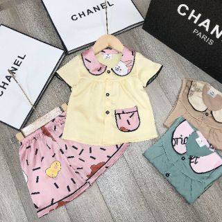 Bộ pizama lụa cho bé size đại.
