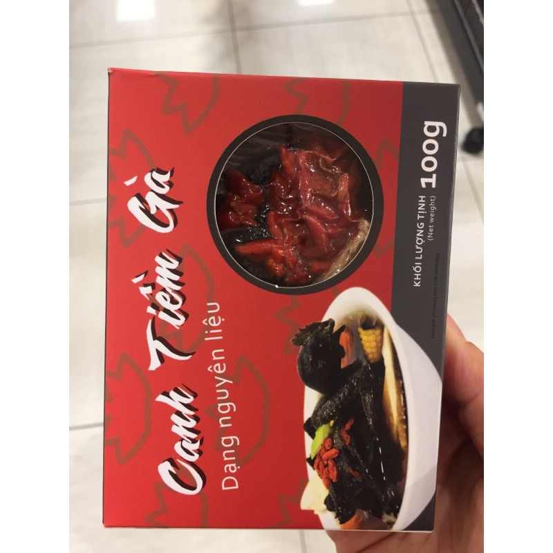 Canh tiềm gà/ gà hạt sen/ sườn heo  Hồng Hùng Tuấn gói 100g