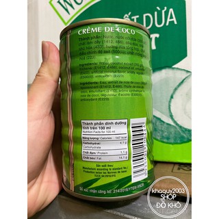 Nước cốt dừa wonderfarm 400ml