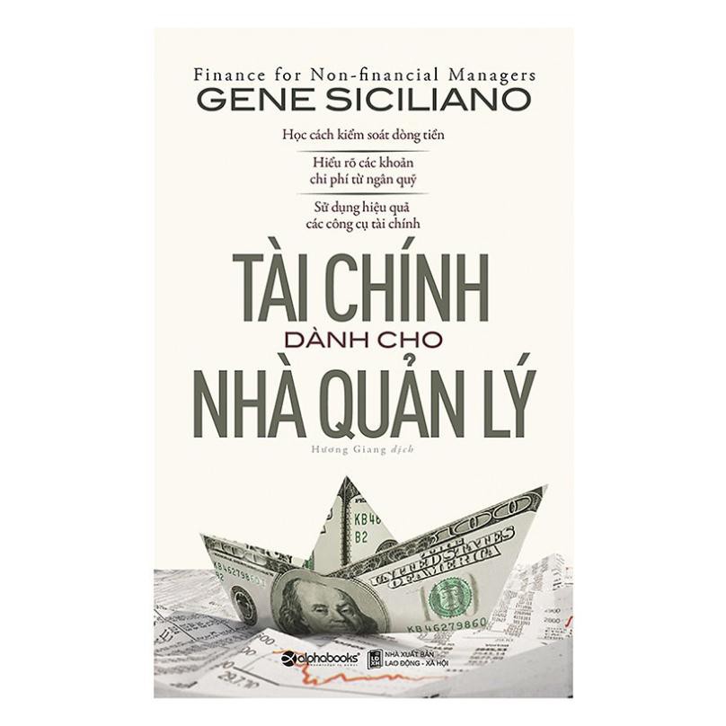 Sách - Tài chính dành cho nhà quản lý [ AlphaBooks]