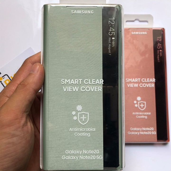 [Mã ELMS5 giảm 7% đơn 300K] Bao da LED View Cover Galaxy Note 20 Ultra | BigBuy360 - bigbuy360.vn