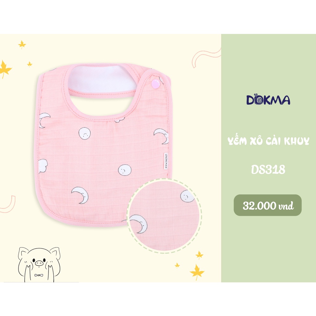 DS318 Yếm xô cài khuy Dokma