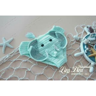 Bikini hình voi cho bé trai