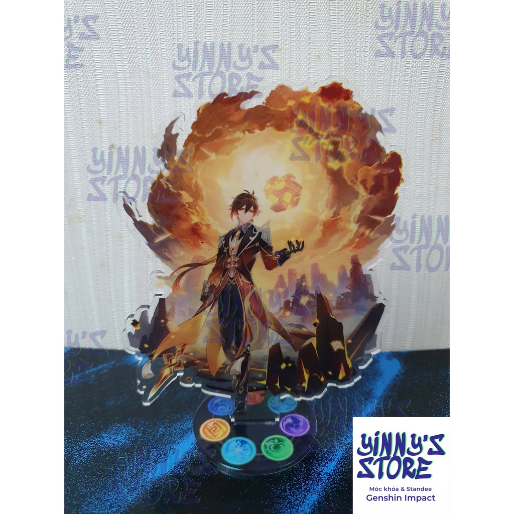 Top Mô Hình Standee Character Yêu Thích - Game Genshin Impact (miHoYo)