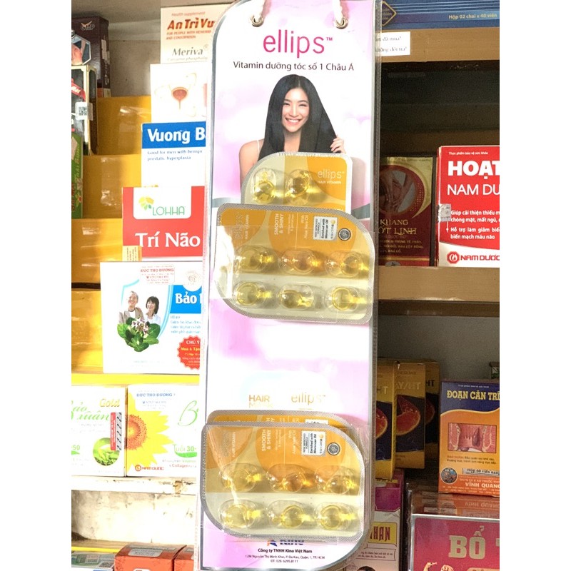 Tinh chất dưỡng tóc Ellips Hair Vitamin