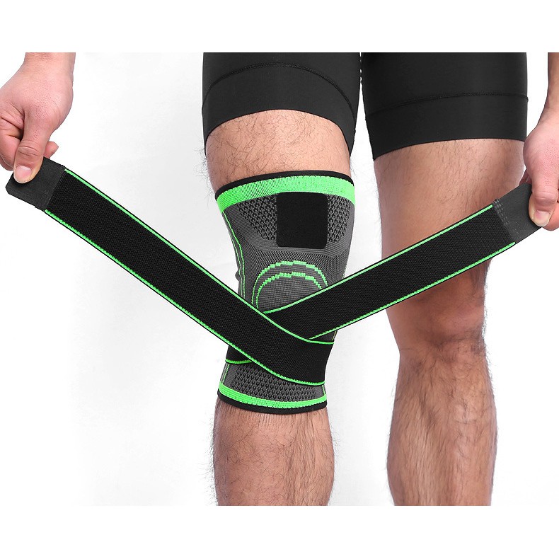 AOLIKES AL 7720  Băng bảo vệ đầu gối thể thao có cuốn, đai hỗ trợ đầu gối chống trượt chuyên gym chính hãng
