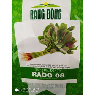 Hạt giống dền tía 20gr❤️freeship xtra❤️