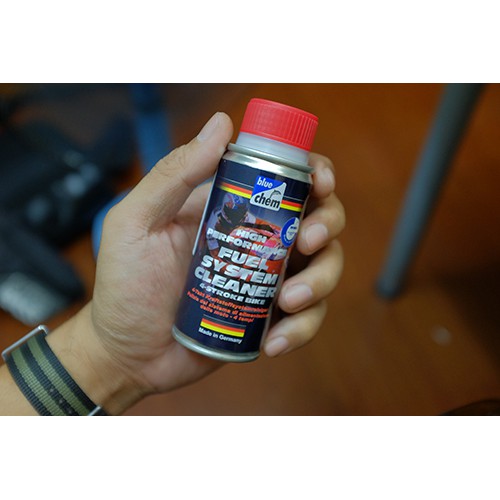 Dung dịch vệ sinh hệ thống xăng cho mô tô xe máy Bluechem Fuel Sysem Cleaner 50ml ducthanhauto