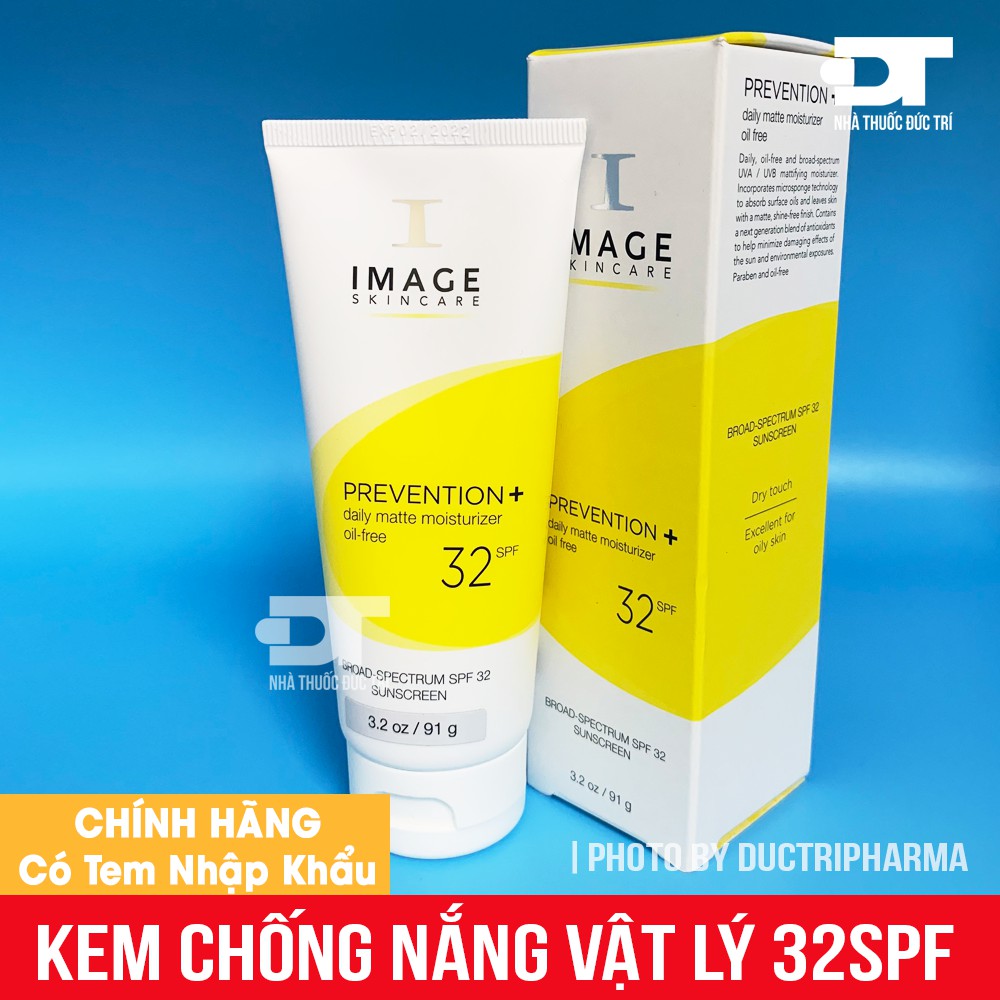 Kem Chống Nắng Image Vật Lý Cho Da Hỗn Hợp 50+, Da Dầu, Mụn 32+, Da Khô 30+ [7g] | BigBuy360 - bigbuy360.vn