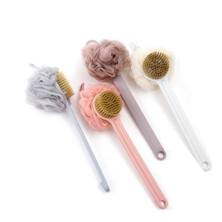 [SALE 10%] Cây bàn chải cọ, bông tắm chà lưng 2 mặt