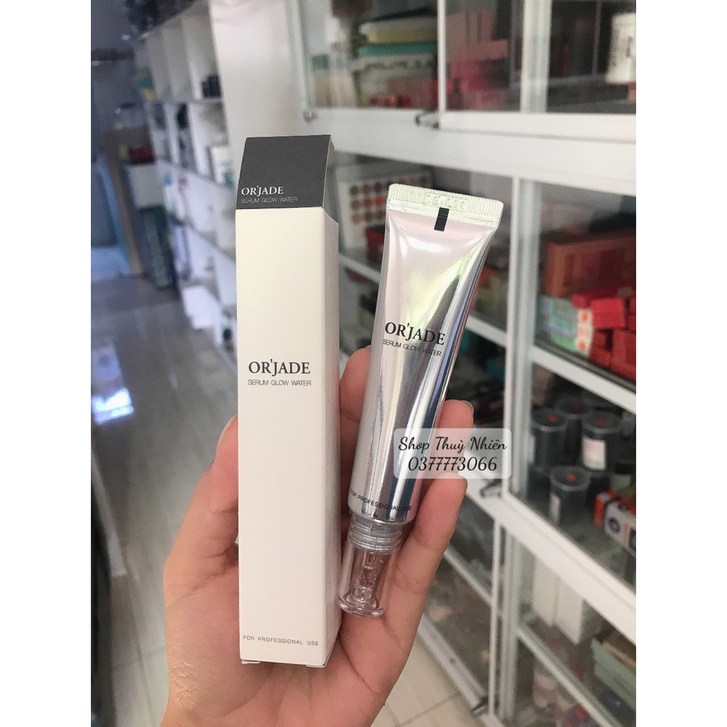 Tuýp Orjade Serum Glow Water (Serum pha nền căng bóng da)
