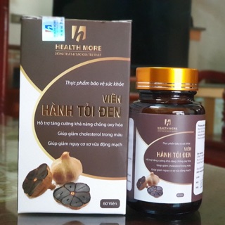VIÊN HÀNH TỎI ĐEN HEALTH MORE Cam kết hàng chuẩn