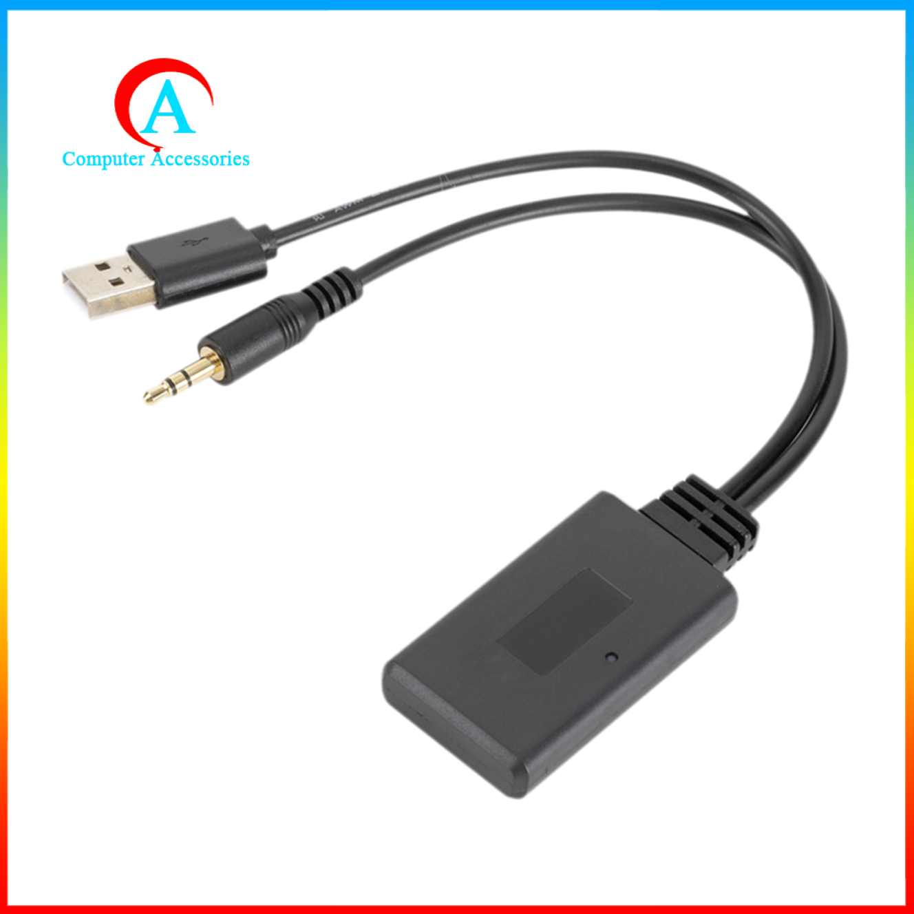 Usb Thu Tín Hiệu Bluetooth Mini + Giắc Cắm 3.5mm Cho Xe Hơi Mới | BigBuy360 - bigbuy360.vn