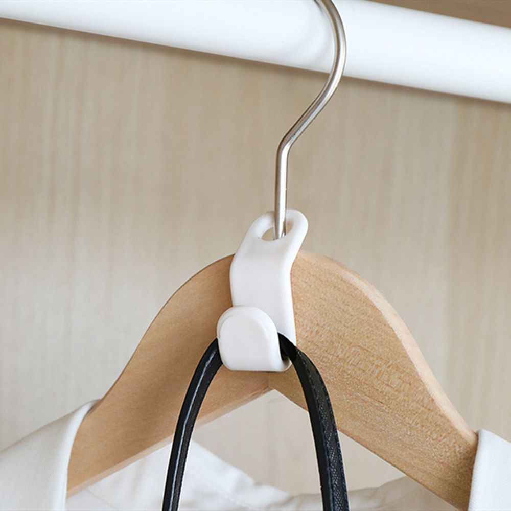 Móc treo quần áo, phụ kiện treo móc quần áo / áo choàng bằng nhựa mini đa năng tiết kiệm không gian tiện lợi