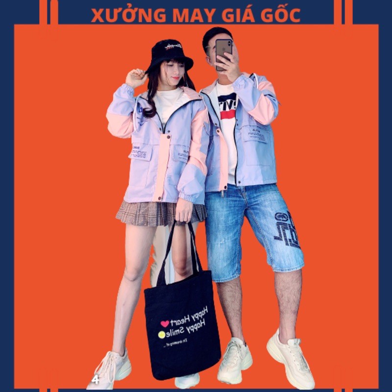 🎇𝐆𝐢𝐚́ 𝐒𝐢̉🎇 ABC Áo Khoác Kaki Bomber Jacket 2 Lớp Mix Màu (Video, Hình Thật) Bán Sỉ