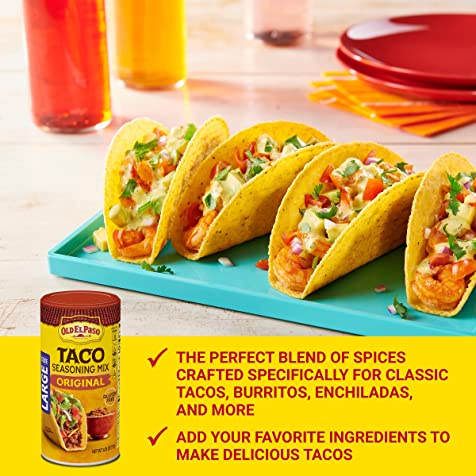 Bột Gia Vị Old El Paso Taco Original Seasoning Mix, Hộp Rắc 177g