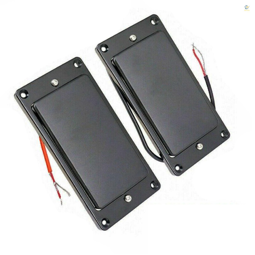 Set 2 Bộ Pickup Humbucker Hai Lõi Và Cổ Thay Thế Cho Đàn Guitar Điện MX0310D