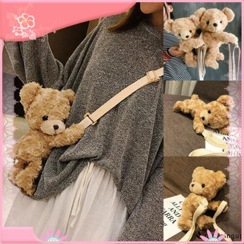 Túi xách nhồi bông hình chú gấu đáng yêu cho bé