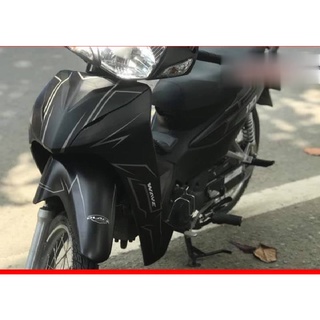 Tem Trùm Wave A Đen Nhám chỉ xám