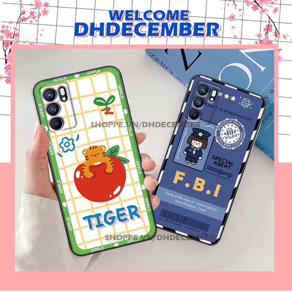 Ốp lưng Oppo RENO 6 4G - ỐP BẢO VỆ CAMERA  in hình 3D GẤU HỒNG-GẤU BE3R -XINH XẺO CỰC ĐẸP