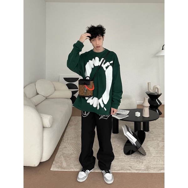 [Mã 12FASHIONSALE1 giảm 10K đơn 50K] Áo dài tay BLENDING SWEATER