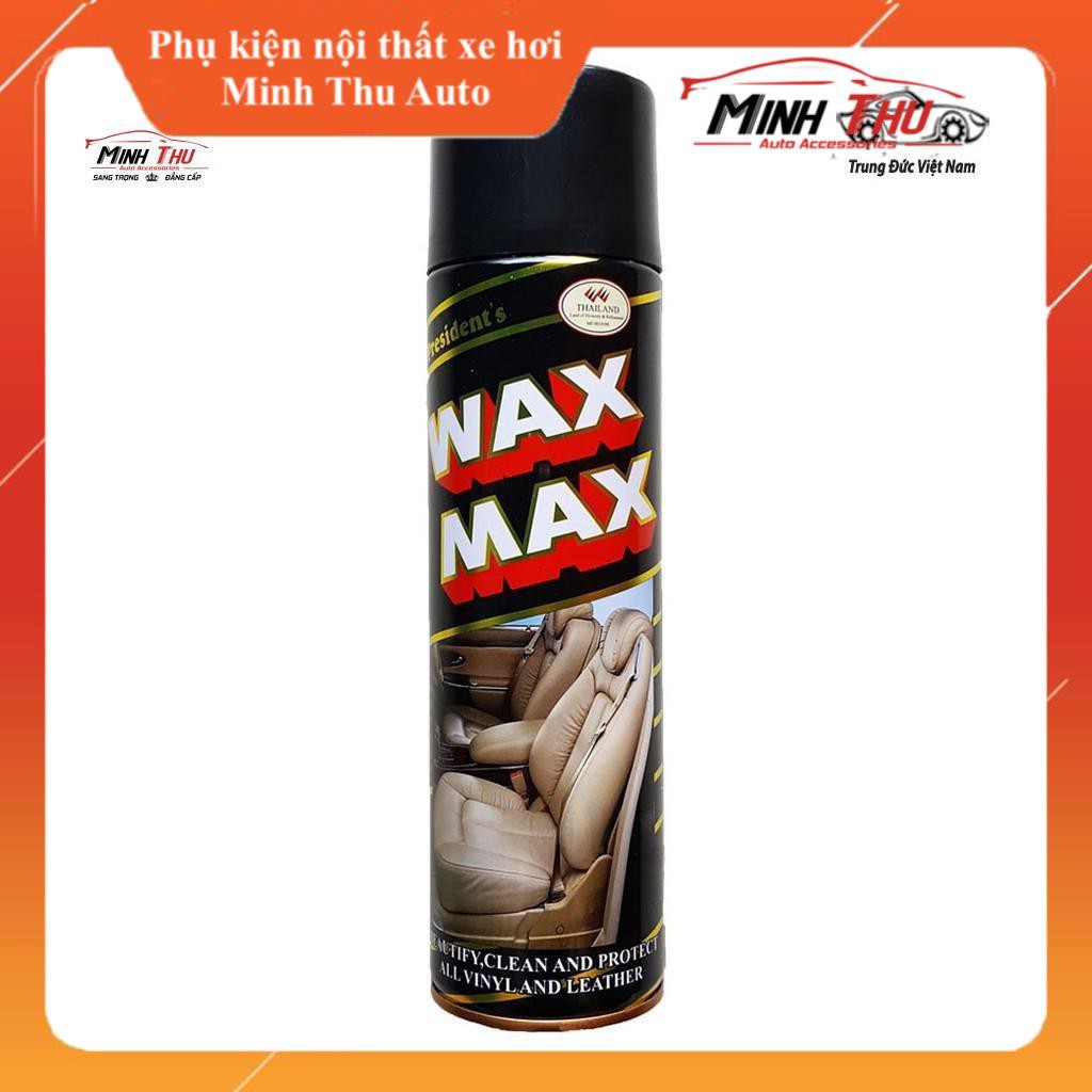 Xịt Bóng Đồ Da - Nội Thất Ô Tô Wax Max