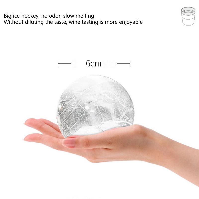 Khuôn Silicone Làm Đá Viên Hình Cầu Tiện Dụng