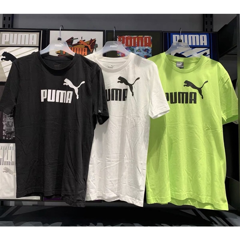 (Chính hãng) Áo thun Puma logo size S • đủ bill Mỹ