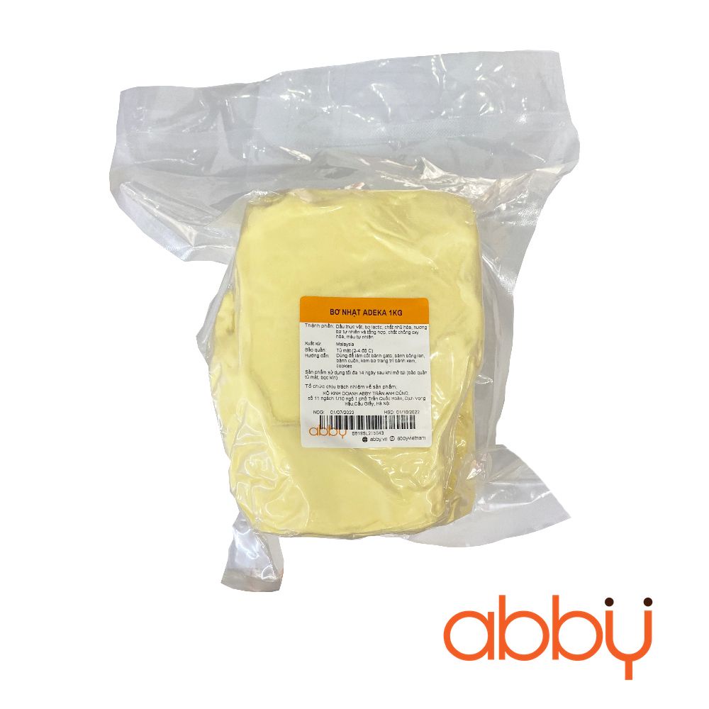 Bơ nhạt Adeka 1kg