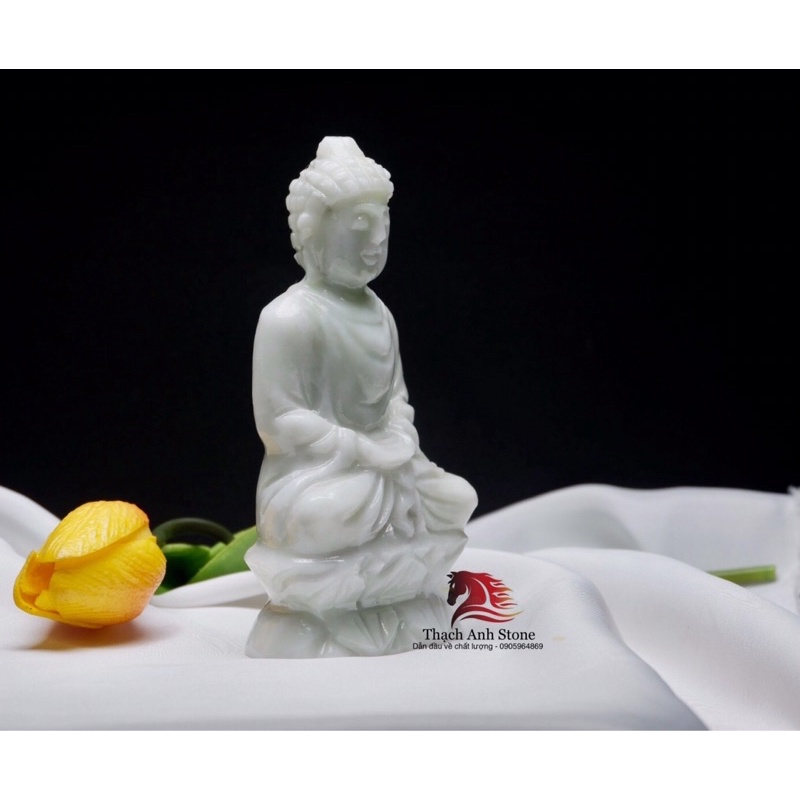 tượng phật để bàn xanh ngoc mang đến may mắn bình an