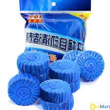 Combo 10 Viên Tẩy Bồn Cầu Thế Hệ Mới 2X Tẩy Sách Vết Bẩn