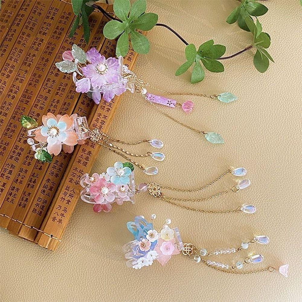 Trâm Cài Tóc Phối Tua Rua Phong Cách Trung Hoa Cổ Điển Cho Nữ