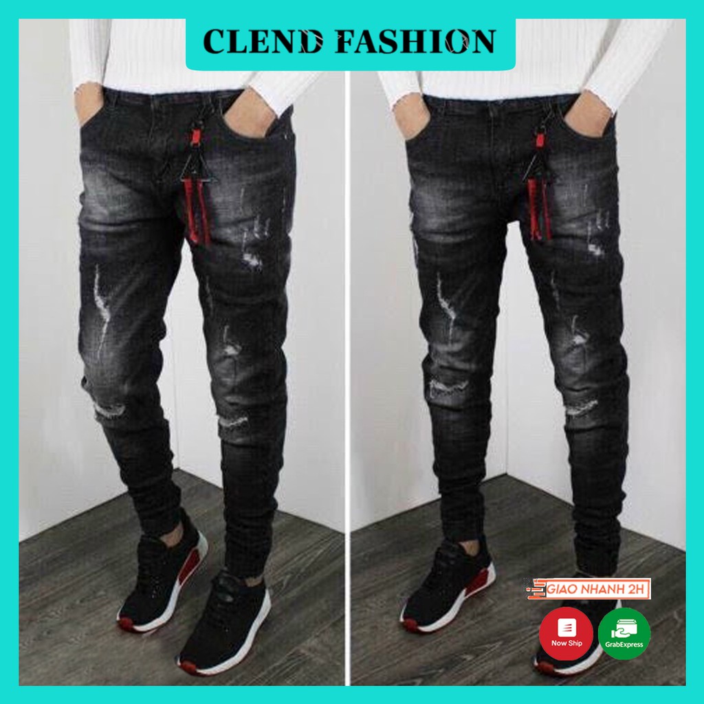 Quần Jean  , Quần Jean Nam Clend Fashion Chất Liệu Bò , Demin Co giãn Thoáng Mát Thời Trang Cao Cấp M102