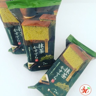 Bánh bông lan Matcha Maruto xách tay Nhật Bản