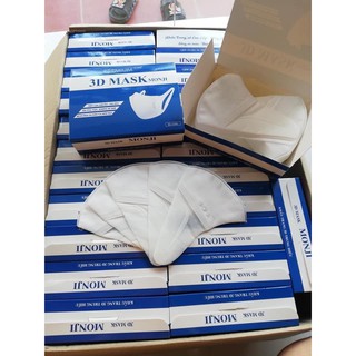 Khẩu Trang 3D MASK MONJI CHÍNH HÃNG