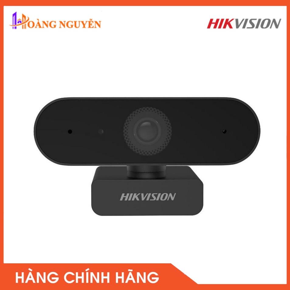 Webcam Hikvision DS-U02 - Hình ảnh chất lượng cao, Micro tích hợp âm thanh, Kết nối USB 2.0, công cụ đắc lực học online