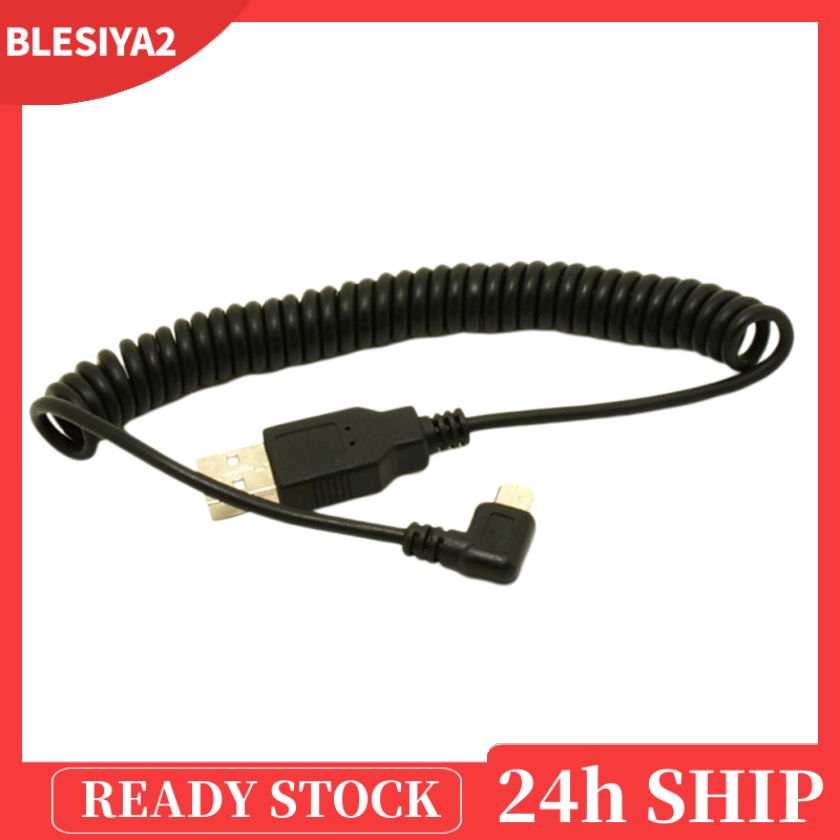 (Hàng Mới Về) Dây Cáp Chuyển Đổi Usb 2.0 Đầu Đực Sang Mini Usb 2.0 Có Thể Cuộn Lại Được | BigBuy360 - bigbuy360.vn