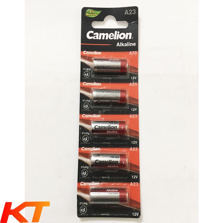 Pin A23 12v Camelion Alkaline A23, 23A, 23AE, MN23 Plus (vỉ 2 viên).