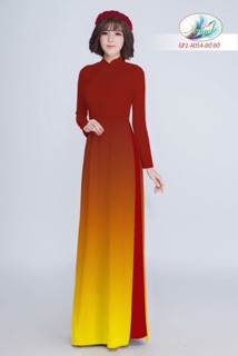 Vải áo dài ombre