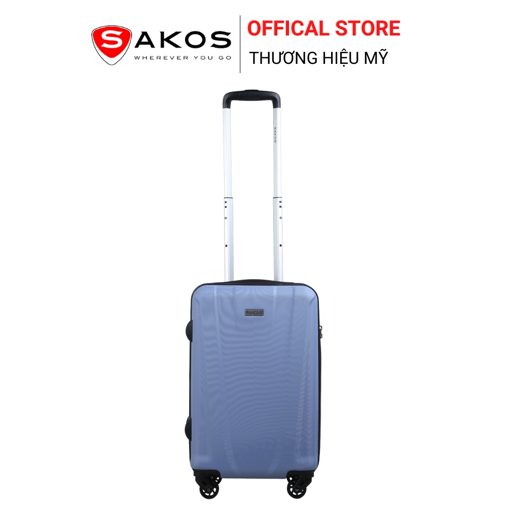 Vali Kéo Nhựa Du Lịch SAKOS COSMOS Z22 - Size S / Xách Tay  - Khóa TSA - Nhựa PC