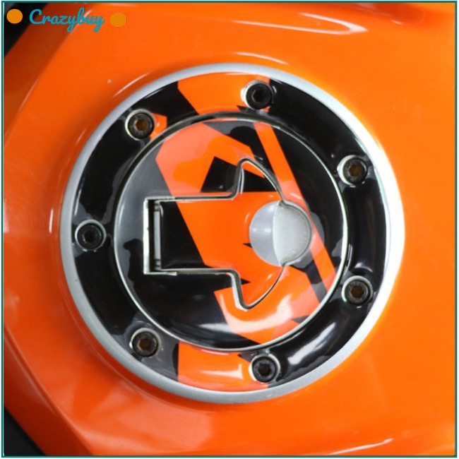 CR Reflective 3D Motorcycle Sticker Fuel Oil Tank Pad Decal Protector Cover for KTM DUKE390 13-14/DUKE200 12-14