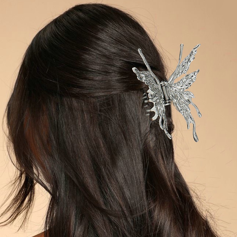 Kẹp Tóc Bướm Kim Loại Thời Trang 2022 Dành Cho Nữ
