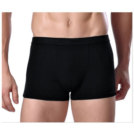 Quần Sịp Boxer Thun Lạnh Trơn/ Quần Lót Nam Boxer (Hàng Xuất Dư) [HOT] | BigBuy360 - bigbuy360.vn