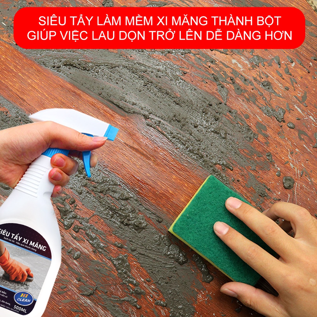 Chất tẩy xi măng Freeme cực mạnh, tẩy ron gạch, làm sạch sàn sau xây dựng – Nhập khẩu Hàn Quốc TXM